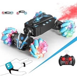 RC auto s detekcí gest, světlem a hudbou, ručně ovládané driftovací auta na dálkové ovládání