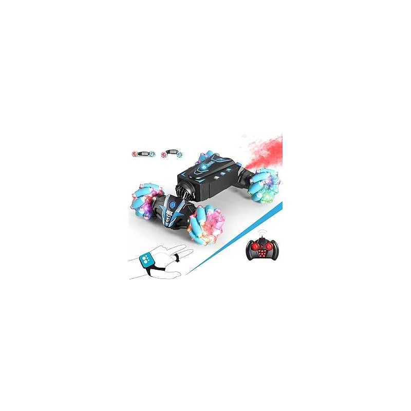 RC auto s detekcí gest, světlem a hudbou, ručně ovládané driftovací auta na dálkové ovládání