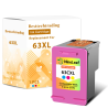 Tříbarevná inkoustová kazeta 63CXL vhodná pro Envy 4516, 4520, 4522, OfficeJet 3830, 4650