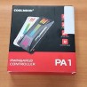 COOLMOON RGB ovladač 4pin PWM 5V 3pin ARGB dálkové ovládání ventilátoru (černé) PA1