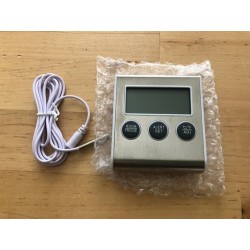 Alarm teploměru chladničky/mrazničky, nastavení vysoké a nízké teploty