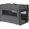 EUGAD 0339GL Skládací box na psa Š 74 x V 56 x H 49 cm