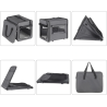 EUGAD 0339GL Skládací box na psa Š 74 x V 56 x H 49 cm