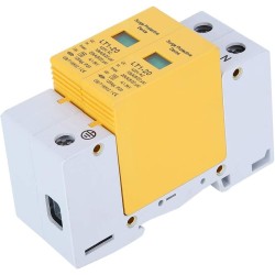 Přepěťová ochrana DEWIN, žlutý modul 2P LT1‑20 20ka