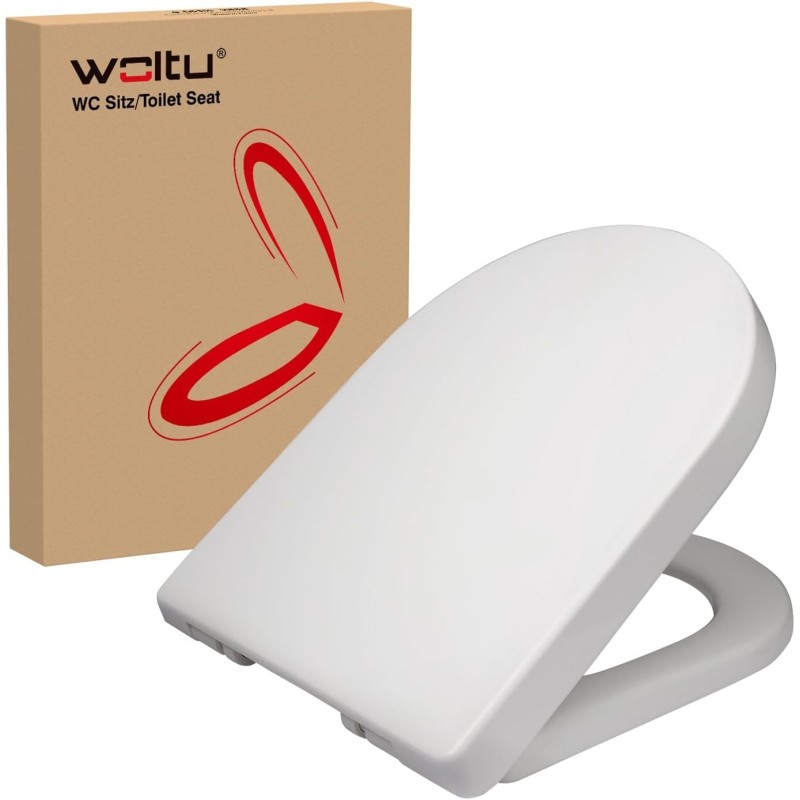 Sedátko na WC Woltu, automatické sklápění