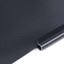 WOLTU plotové pletivo na ochranu soukromí 450 g/m² z PVC s dvojitým drátěným pletivem, antracitové